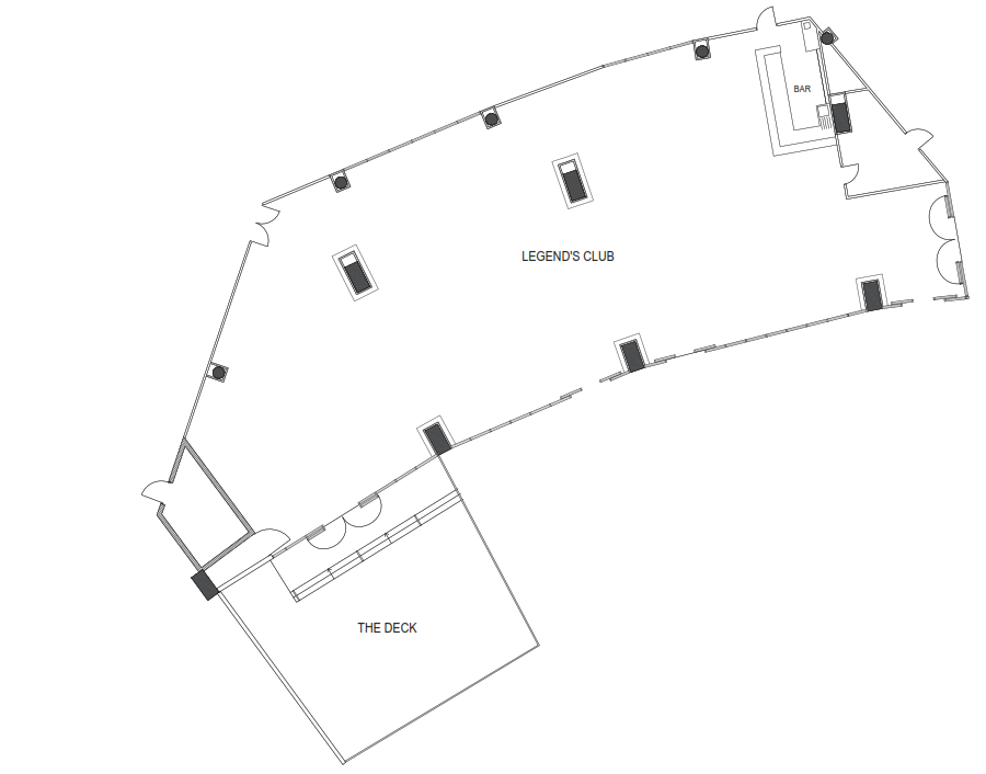 Legends Club Floorplan